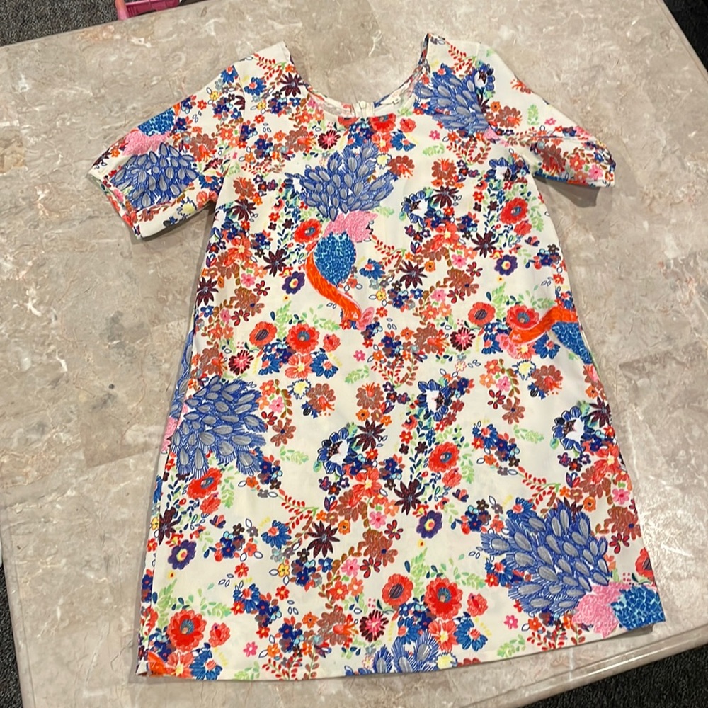 Tulle floral dress.